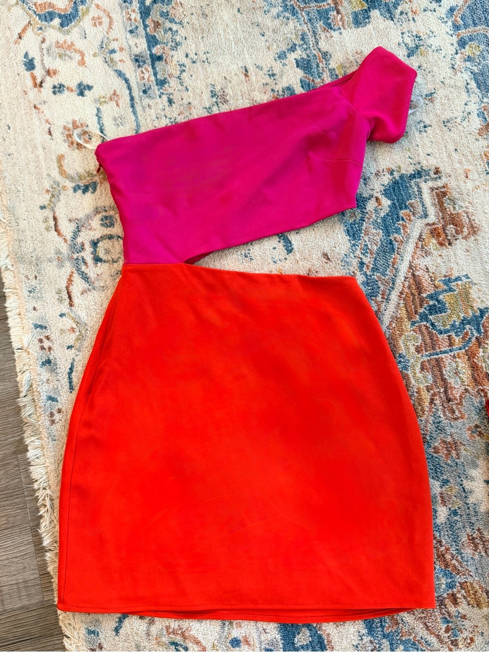 Lovers + Friends One-Shoulder Mini Dress